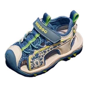 Детские сандалии для дошкольников Bobdog, цвет Moonlight Blue/Beige