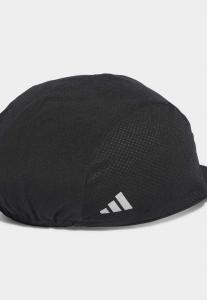 Шапка-бини The Cycling adidas Performance, чёрная светоотражающая, серебристо-белая