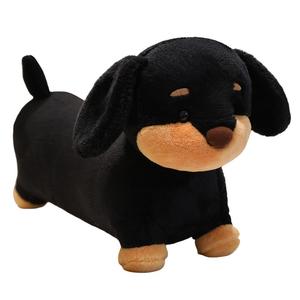 Милые и очаровательные плюшевые куклы такса 28см/38см высота Tak Bebe, черный