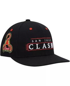 Черная мужская кепка San Jose Clash LOFI Pro Snapback Mitchell & Ness, черный