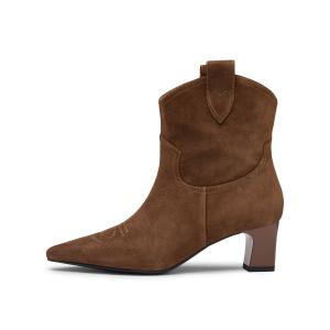 Ботильоны женские кофейного цвета Joypeace, Coffee