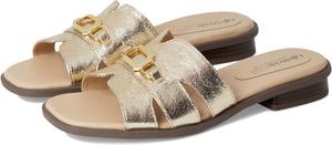 Сандалии LifeStride Royaltybit, цвет Platino Gold Faux Leather