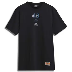 Футболка с коротким рукавом Hummel Hive Aiden, черный