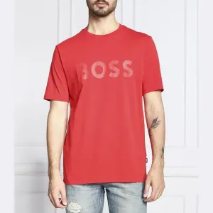 Футболка Tiburt стандартного кроя Boss, красный