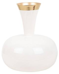 Декоративная ваза Present Time Yara, 25x25x25 см, белый