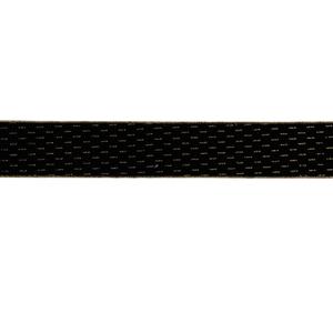 Лента декоративная Melrose International, 2 штуки, черный / золотой