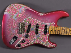 Fender Custom Shop Stratocaster 1969 HREL Розовый Пейсли