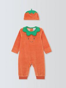 Детский комбинезон и шапочка в виде тыквы John Lewis, Orange