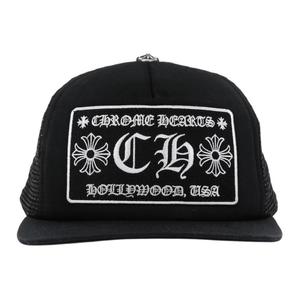 Chrome Hearts Ковбойская кепка Ch Hollywood, Black