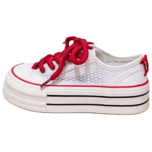 WARRIOR Быстросохнущие и износостойкие низкие кроссовки для скейтбординга, женские, белые