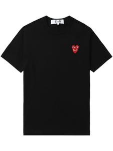 Comme Des Garçons Play футболка с логотипом, черный
