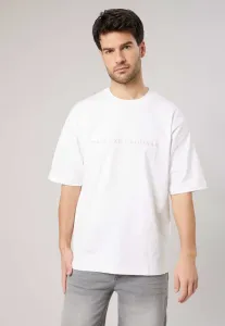 Футболка с каменным принтом Deeluxe, Weiß