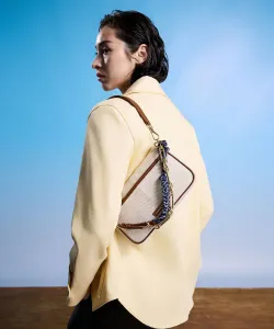 Сумка через плечо Addison Canvas Knot Rope Charles & Keith, цвет Taupe Canvas