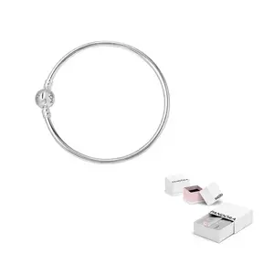 Pandora Серебряный браслет 925 пробы для женщин Silver