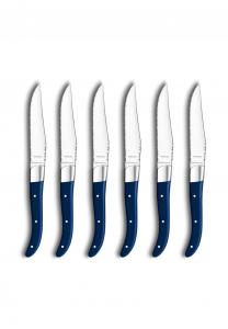 Набор стейковых ножей Amefa Royal, 6 штук, синий
