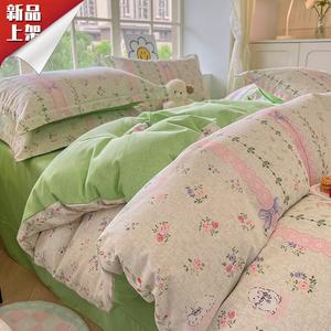 LUOLAI HOME Комплект постельного белья, 90 см, 3 предмета