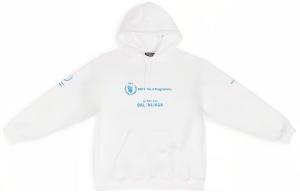 X WFP Толстовка мужская белая Balenciaga, белый