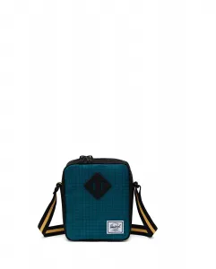 Мужская синяя сумка через плечо на молнии Herschel, синий