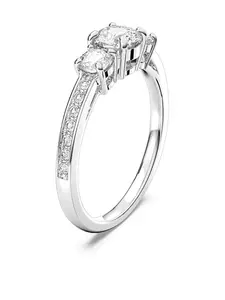 Кольцо Stilla Attract Swarovski, серебряный