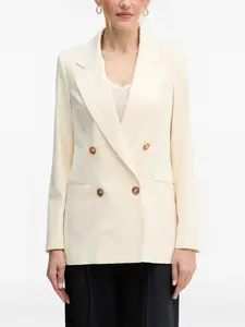 Двубортный топ на пуговицах Benetton, нейтральный