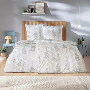 Постельное белье Estella Mako Interlock Jersey Hedi ice blue 155x220 см + 80x80 см