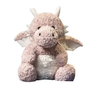 Милые очаровательные плюшевые драконы летуны 21cm/30cm/42cm/56cm высота MIC RABBIT, розовый