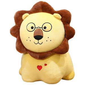Плюшевая кукла Sunflower Little Lion высотой 25см/30см/40см/55см Barbne, коричневый
