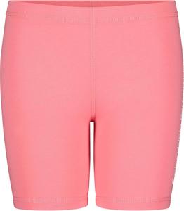 Велосипедные шорты Calvin Klein для девочек, мягкие и эластичные, с плоским поясом и облегающей посадкой, Strawberry Linear