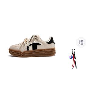 Champion Kids Кроссовки для скейтбординга на платформе, немецкие армейские, износостойкие, низкие, детские, Champion, черные