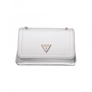 Серая полиэтиленовая сумка Guess Shoes, серый