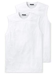 Футболка Schiesser Tanktop 2er Pack Essentials, белый