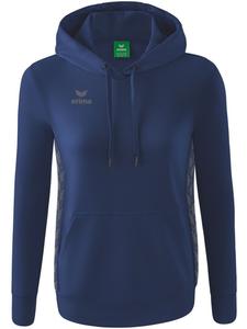 Толстовка с капюшоном Essential Team, синего цвета erima