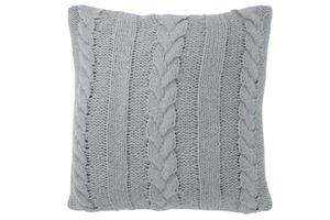 Подушка J-LINE PNK, 45x45x45 см, серый