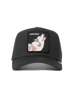 Бейсболка Goorin с нашивкой спереди Goorin Bros, чёрный