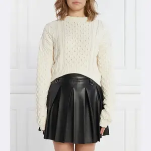 Свитер Scrovey стандартного кроя Hugo, бежевый