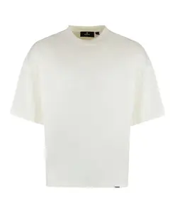 Ребристая футболка с круглым вырезом Represent, белый