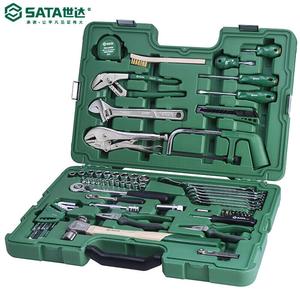 SATA 09517 Набор для ремонта механического оборудования из 76 предметов, набор инструментов для обслуживания оборудования для ремонта автомобилей