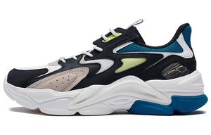 Мужские кроссовки Lifestyle с низким верхом черного/белого/синего цвета 361°