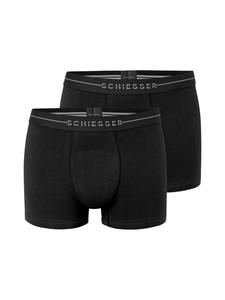 Schiesser Трусы Cotton Flex черного цвета