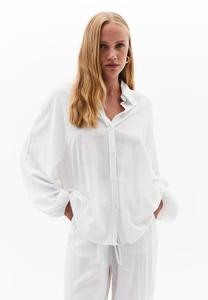 Блуза OXXO MIT BALLONÄRMELN, White