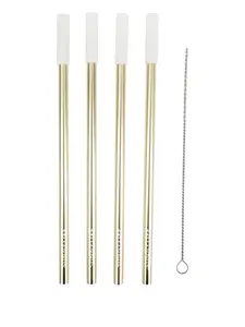 Металлические соломинки Sunnylife, золотистый