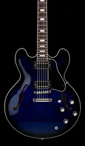 Gibson ES-335 Figured - Deep Ocean Burst №50149