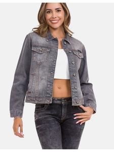 Джинсовая куртка Cipo & Baxx Jeansjacke, серый