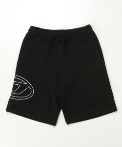 Детские спортивные шорты с логотипом бренда DIESEL