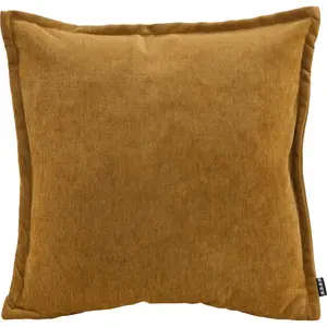 Декоративная подушка Bizantina с наволочкой и наполнителем, 1 шт., с тесьмой по периметру H.O.C.K., Goldfarben/gelb + unifarben
