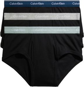 Комплект из 3 мужских трусов Calvin Klein Cotton Classics, Black Bodies W/ Classic Navy, Sage Meadow, Grey Heather