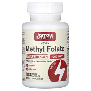 Метилфолат Jarrow Formulas, 100 капсул