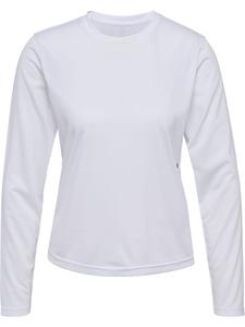 Футболка с длинным рукавом Pulse Workout W T-Shirt Longsleeve белого цвета Hummel