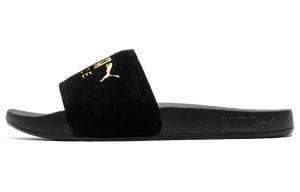 Шлепанцы Puma унисекс, Black/Gold