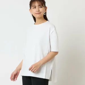 Гладкий широкий пуловер Lobjie, цвет White